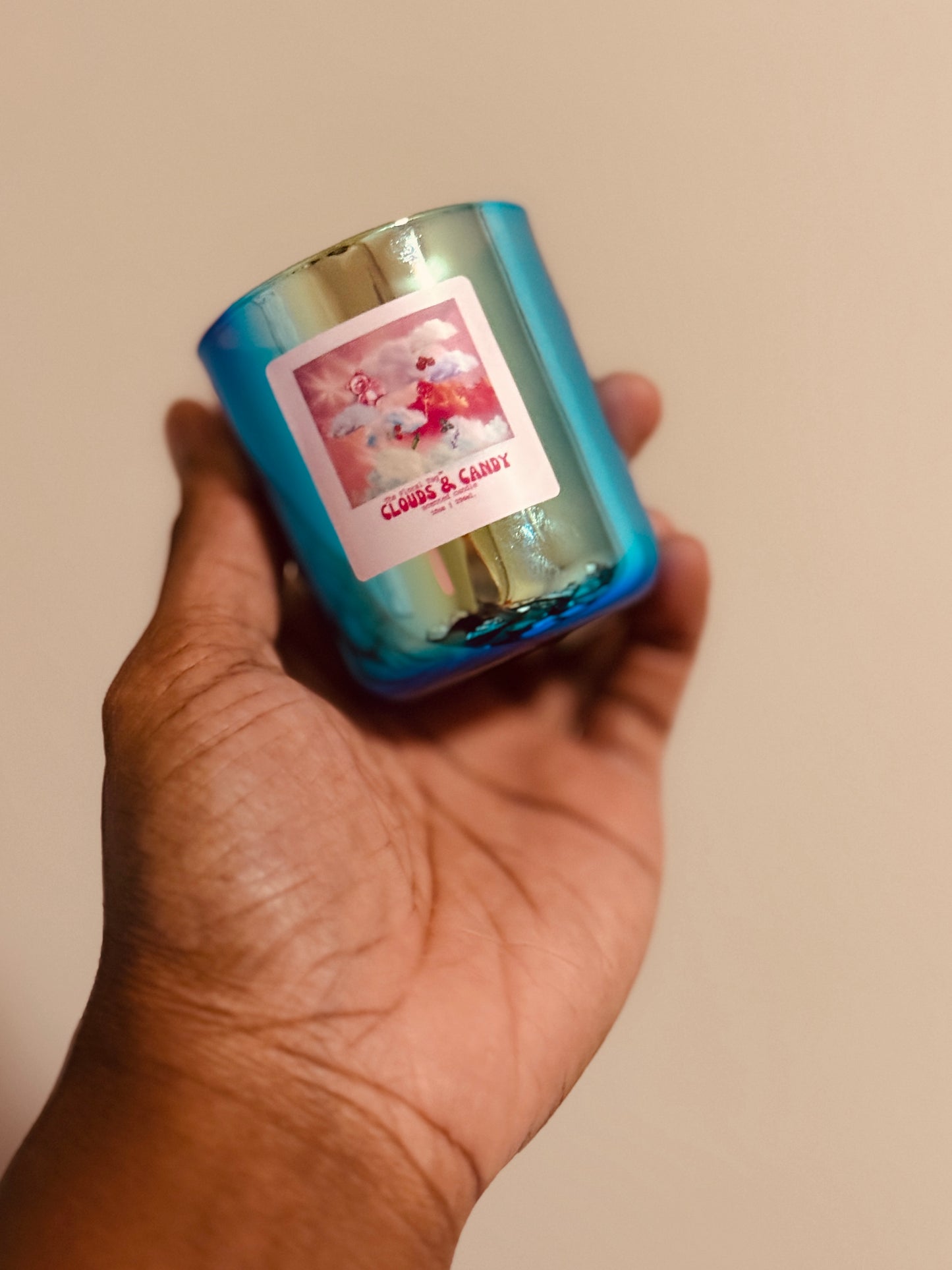 CLOUDS&CANDY, Mini Scented Candle.