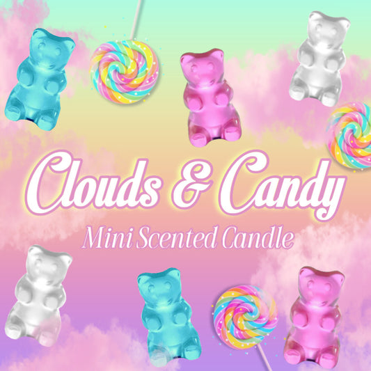 CLOUDS&CANDY, Mini Scented Candle.